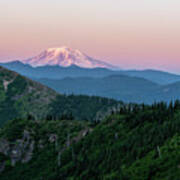 Mount Adams From Boundary Trail Poster