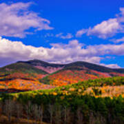 Mount Ascutney In Vermont. Poster