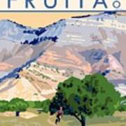 Mountain Biking Kessel Run, Fruita, Colorado Poster