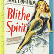 Movie Poster For ''blithe Spirit'', 1945 Poster