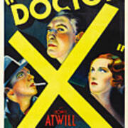 Movie Poster For ''doctor X'', 1932 Poster