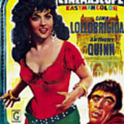 Movie Poster For ''the Hunchback Of Notre Dame'', With Gina Lollobrigida, 1957 Poster
