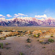 Mt. Whitney Range Panorama Poster