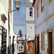 Narrow Street In Tavira - Portugal Poster