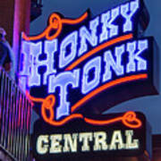 Nashville Honky Tonk Central Poster