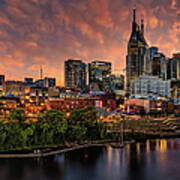 Nashville Lights Poster
