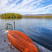 New Hampshire Fall Colors At Squam Lake Poster