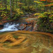 New Hampshire White Mountains Franconia Notch State Park Poster