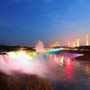 Niagara Falls In Colors Poster