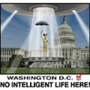 No Intelligent Life Here  D C Poster