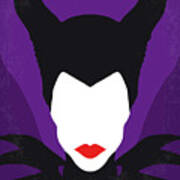 No1198 My Maleficent Minimal Movie Poster Poster