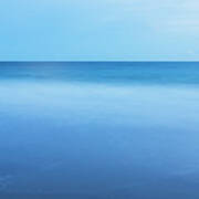 Ocean Blue - Atantic Beach North Carolina Poster