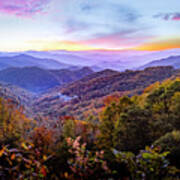 October In The Smoky Mountains Poster