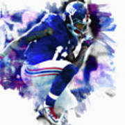 Odell Beckham Endzone Dance Poster