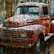 Old Ford Truck Poster