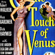 ''one Touch Of Venus'', With Ava Gardner, 1948 Poster