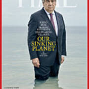 Our Sinking Planet - Antonio Guterres Poster