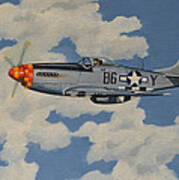 P51 Mustang Poster