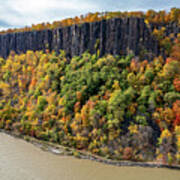 Palisade Cliffs In Autumn 2 Poster