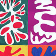 Panel With Mask By Henri Matisse 1947 Poster