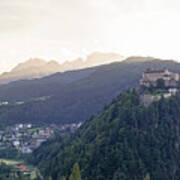 Panorama Of Hohenwerfen Castle Poster