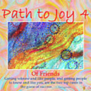 Path To Joy 4 - Friends Poster