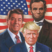 Great American Patriots Poster