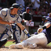 Paul Goldschmidt And Austin Barnes Poster