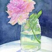 Peony In A Jar Poster