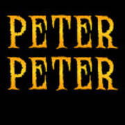 Peter Peter Pumpkin Eater Costume Poster