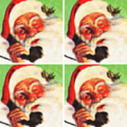 Phone Santa Poster