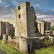 Photo Of The Picturesque Raglan Castle  Wales #1 Poster