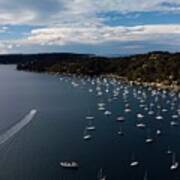 Pittwater From The Above Poster