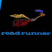 Plymouth Roadrunner Logo Poster