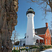 Port Sanilac Lighthouse Poster