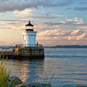 Portland Breakwater Light Poster