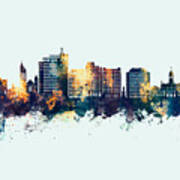 Portland Maine Skyline #55 Poster