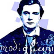Portrait Of Amedeo Modigliani 3. Poster
