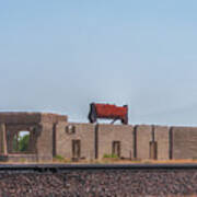 Potash Plant Ruins - Sandhills Journey Poster