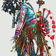 Pow Wow Dancer - 2 Poster