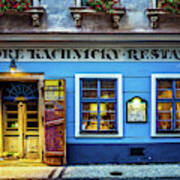 Old Prague Restaurant Poster