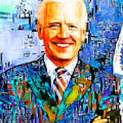President Joe Biden In Modern Contemporary 20201021v3 Poster