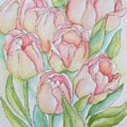 Pretty Tulips Poster