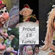 Proud Elf Family Poster
