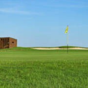 Quinta Do Lago Golf Course And Birdwatching Tower Poster