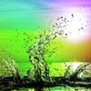 Rainbow Splash Poster