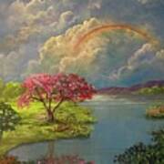Rainbow, The Promise Of God/ El Arco De Iris La Promesa De Dios Poster