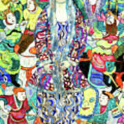Remastered Art Portrait Of Friederike Maria Beer By Gustav Klimt 20220402 Poster