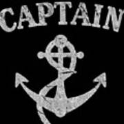 Retro Captain Of The Ship Poster