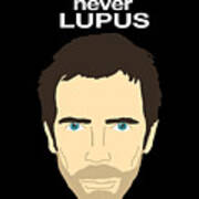 Retro Fanclub Its Never Lupus Handle Every Poster
